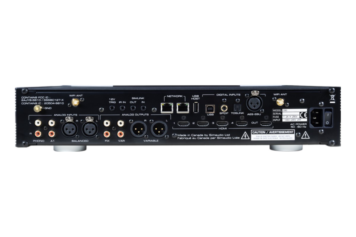 MOON 390 Network Player / Preamplifier