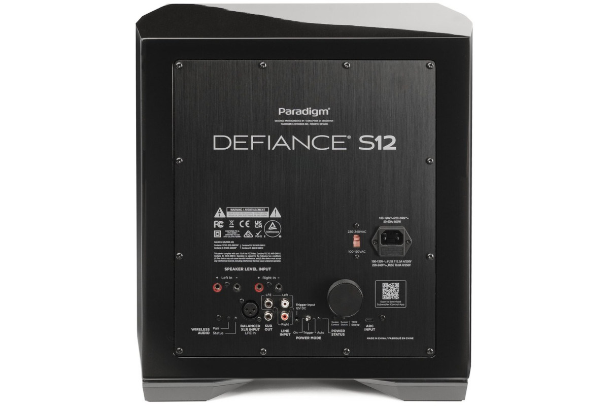 Paradigm Defiance S12